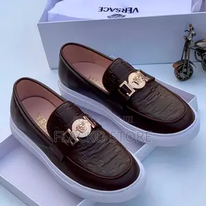 Original Versace Leather Sneakers
