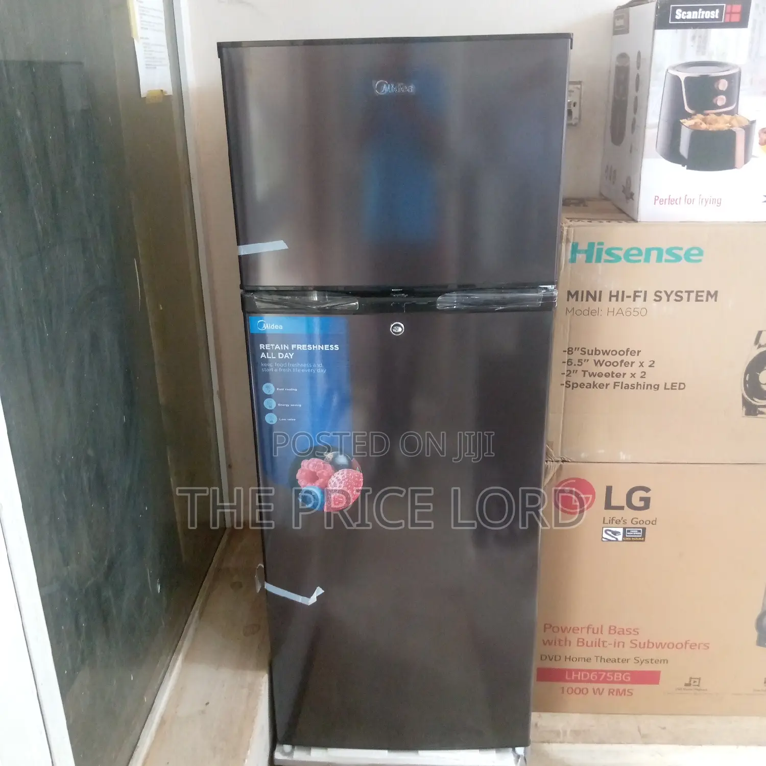 Midea Refrigerators Mdrt294fgg28 Jazz Black
