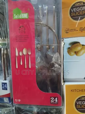 Set of Cutlery 24pcs Gold
