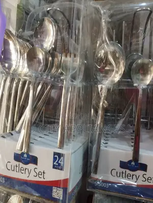 Set of Cutlery 24pcs Gold