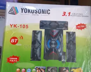 3.1ch Powerful Bluetooth Powerful Home Theater Black