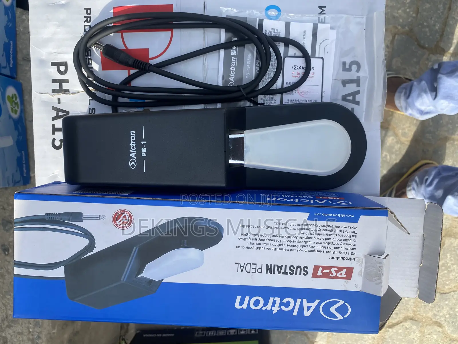 Alctron Ps-1 Professional Sustain Pedal