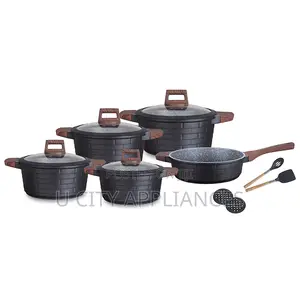 13 PCS Granite Coating Cookware Set Pot