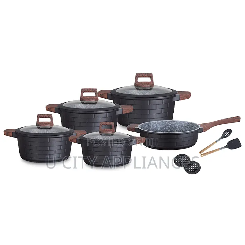 13 PCS Granite Coating Cookware Set Pot