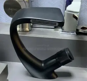 Hot and Cold Matt Back Basin Mixer