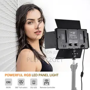 Bi-Color RGB Photography Light 36W LED Light Panel 352pcs