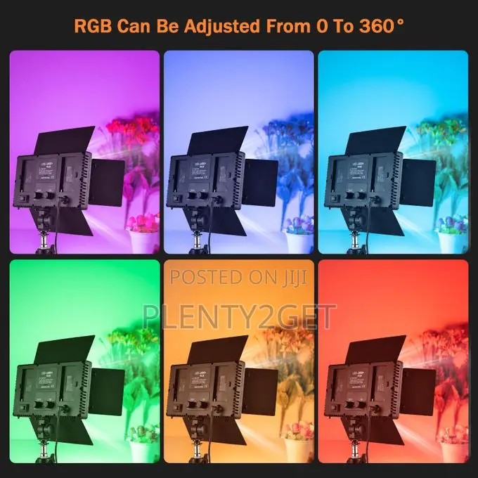 Bi-Color RGB Photography Light 36W LED Light Panel 352pcs