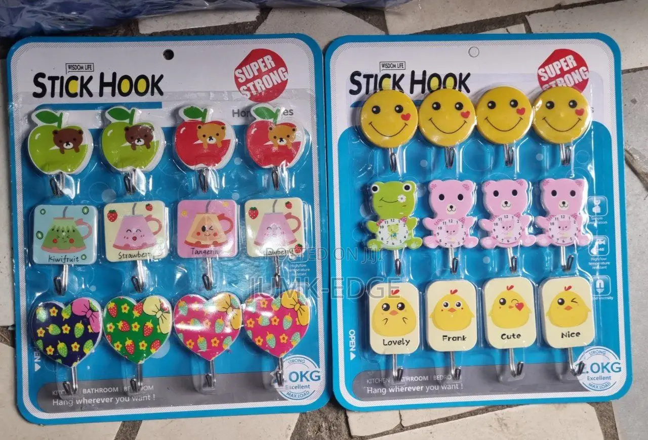 12pcs Sticker Hook