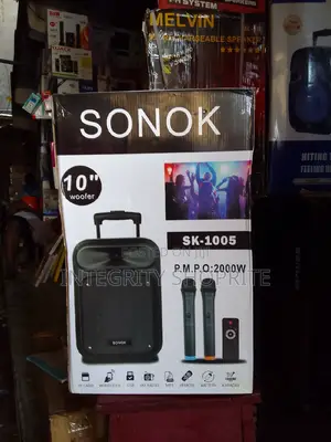 Photo - SONOK 10 Inches PA System With Two Wireless Microphonesė