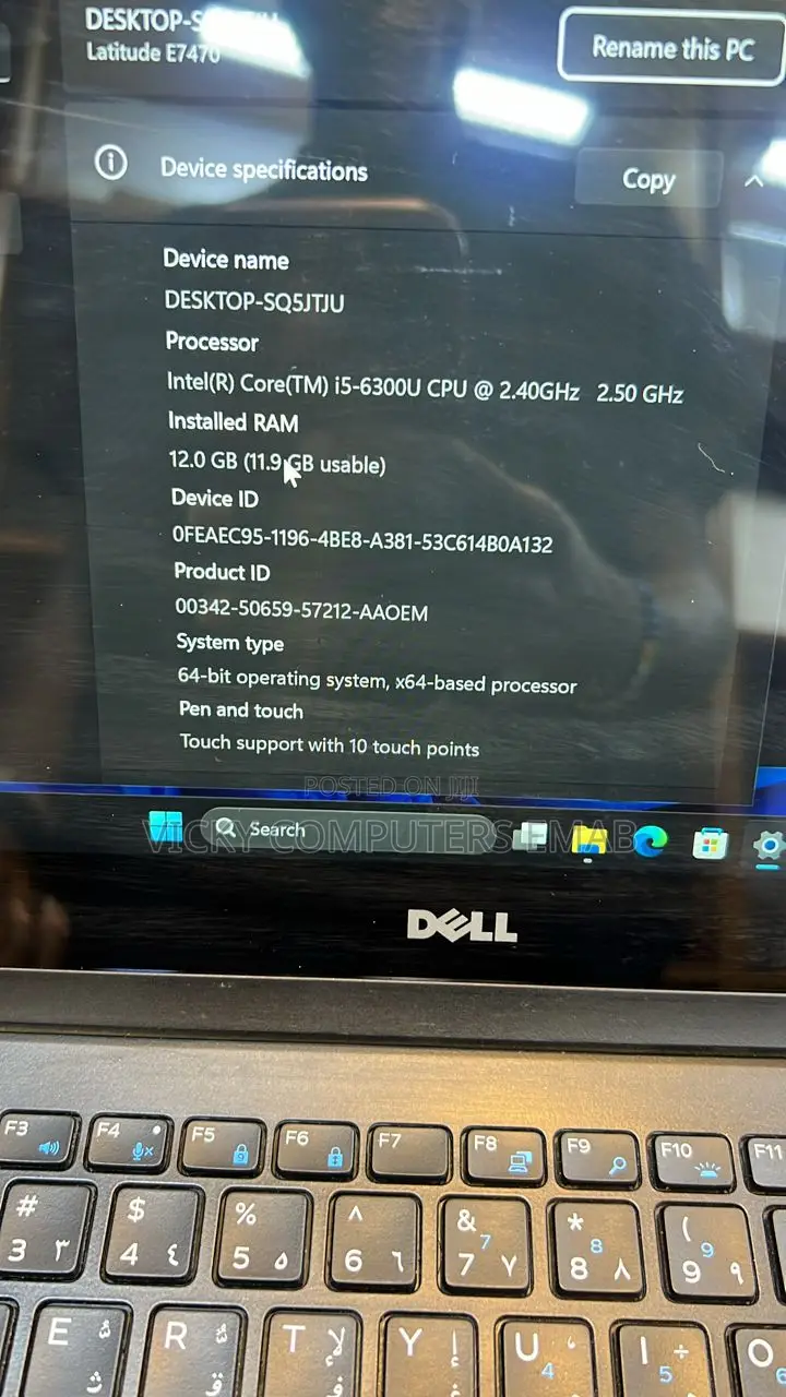 Laptop Dell Inspiron 15 12GB Intel Core I5 SSD 128GB