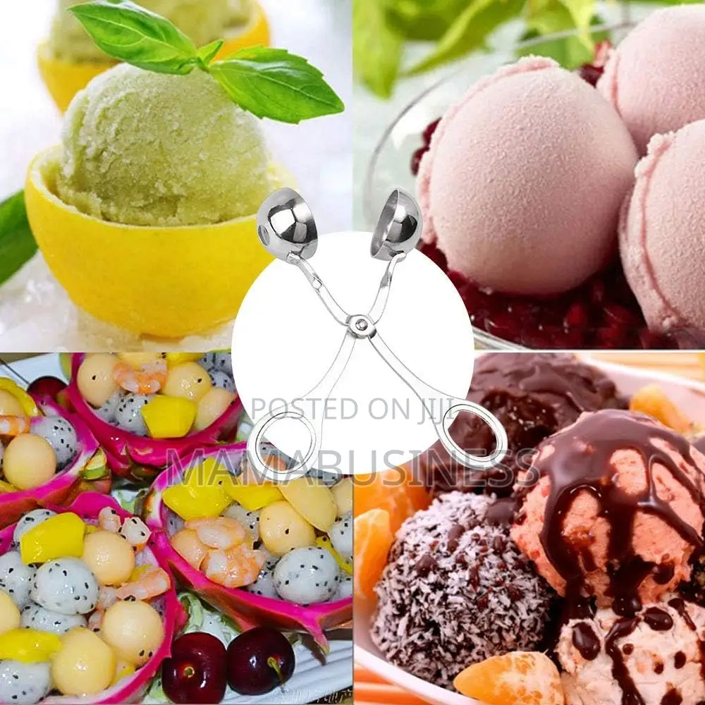 Stainless Steel Meat Ball Scoop, Cake Pop Maker-1pc