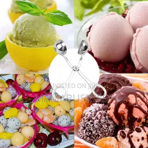 Stainless Steel Meat Ball Scoop, Cake Pop Maker-1pc