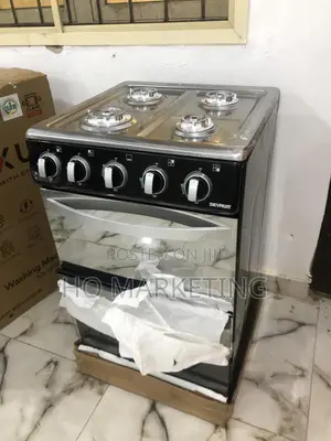 Stainless Steel Skyrun Gas Cooker 4 Burner Auto Ignition