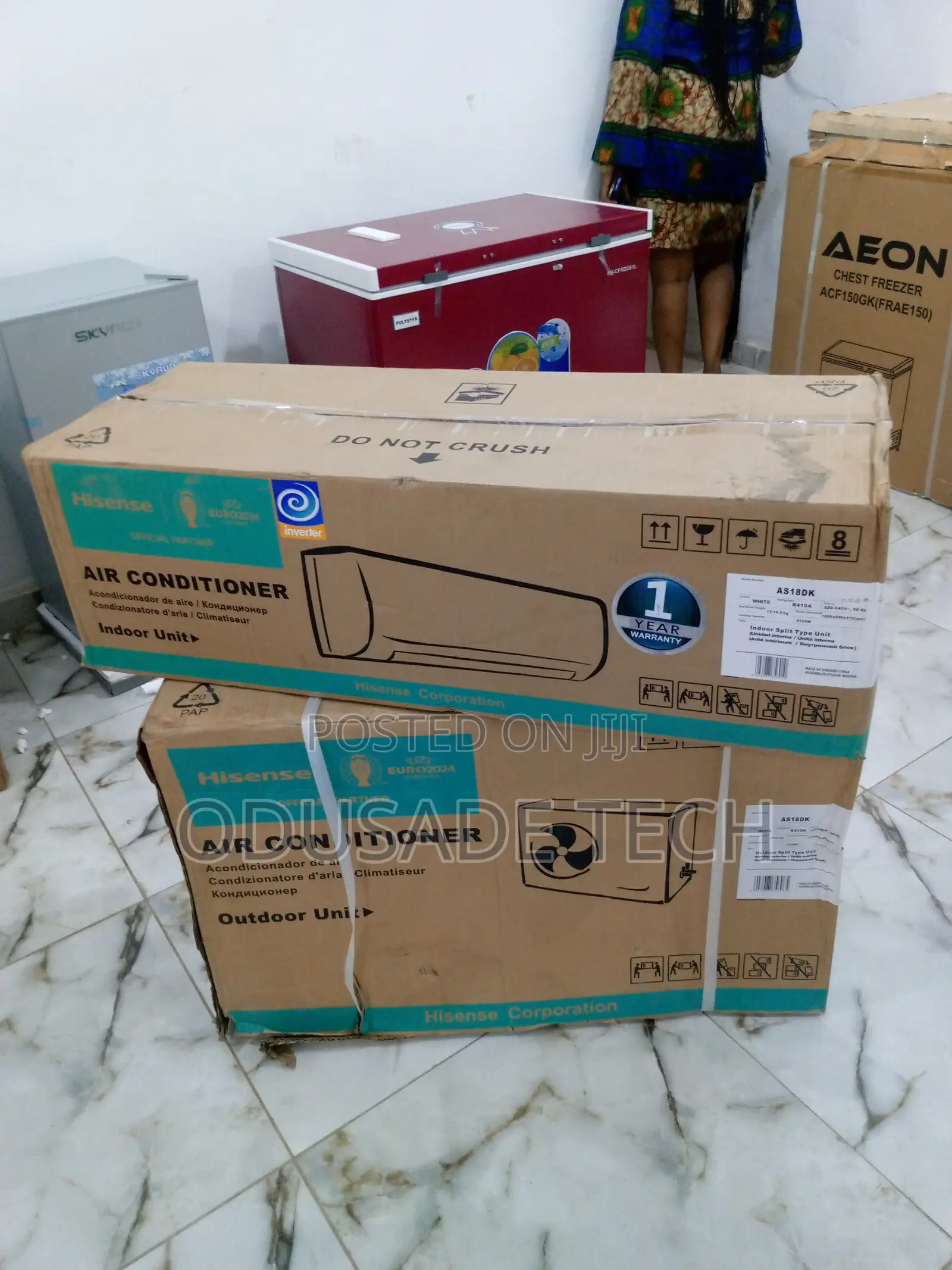 New Hisense 2hp AC As18dk
