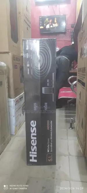 New 2024 Hisense 340watts Atoms Sound Bar Powerful Wireless