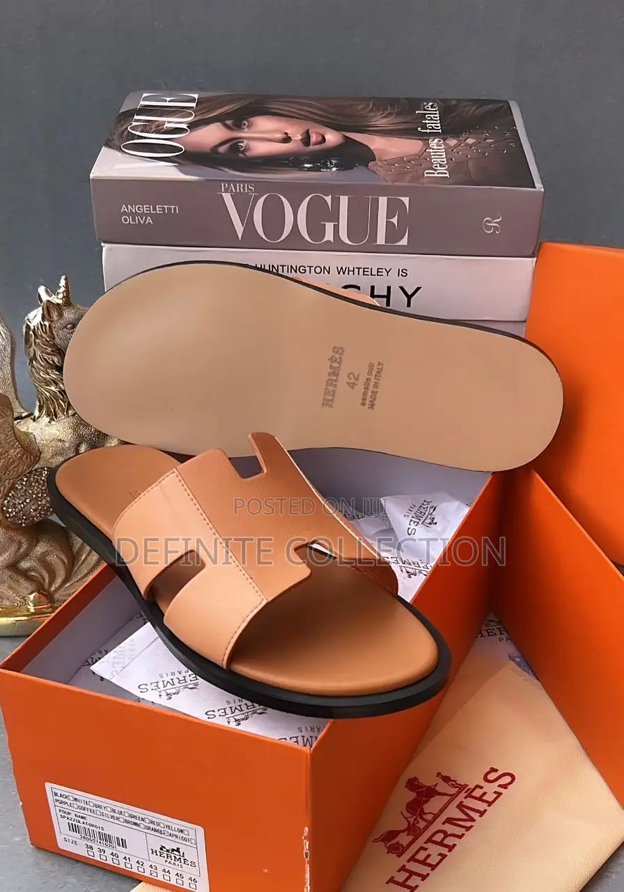 Hermes High Quality Luxury Slippers