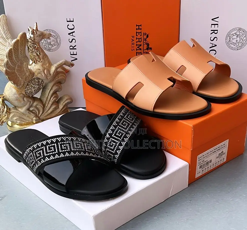 Hermes High Quality Luxury Slippers