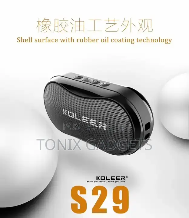 SOLID PORTABLE Bluetooth Speaker - S29