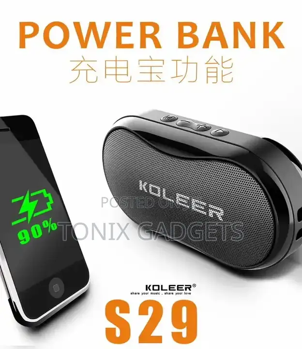 SOLID PORTABLE Bluetooth Speaker - S29