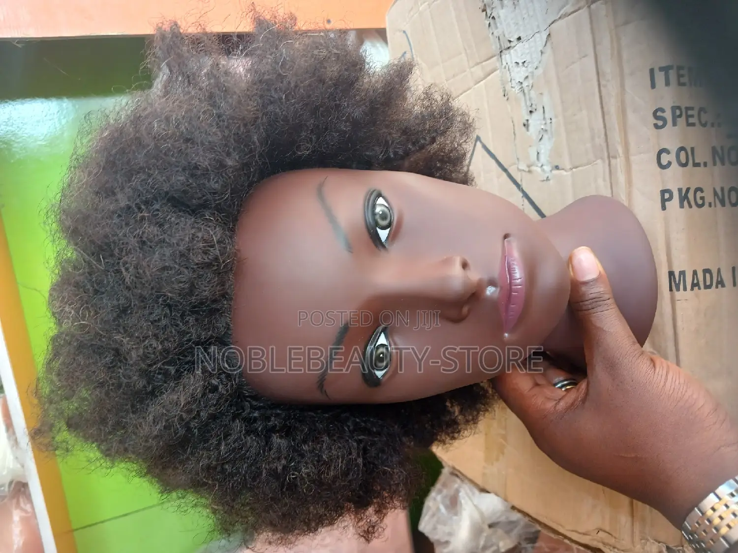 Dummy Afro Human Hair