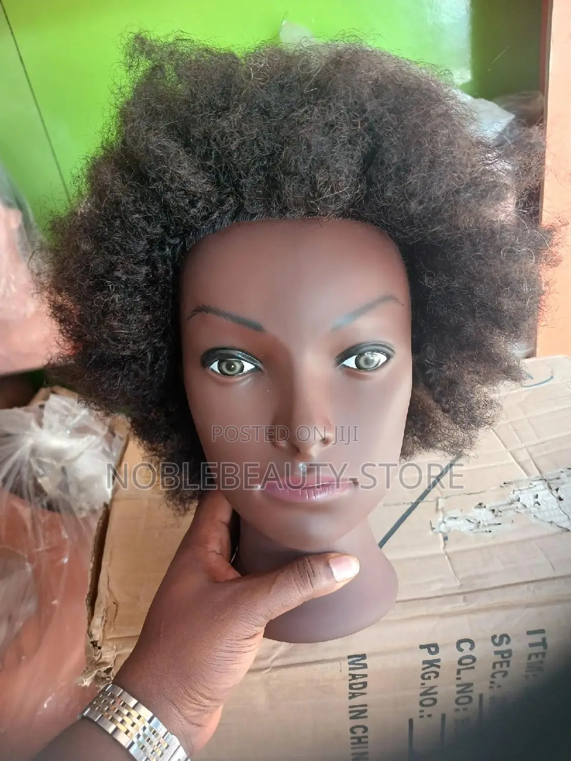 Dummy Afro Human Hair