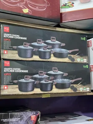 Granite Pot (Cookware) 13 Pieces