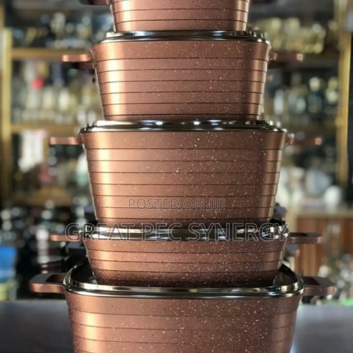 5 Sets Granite Cookware