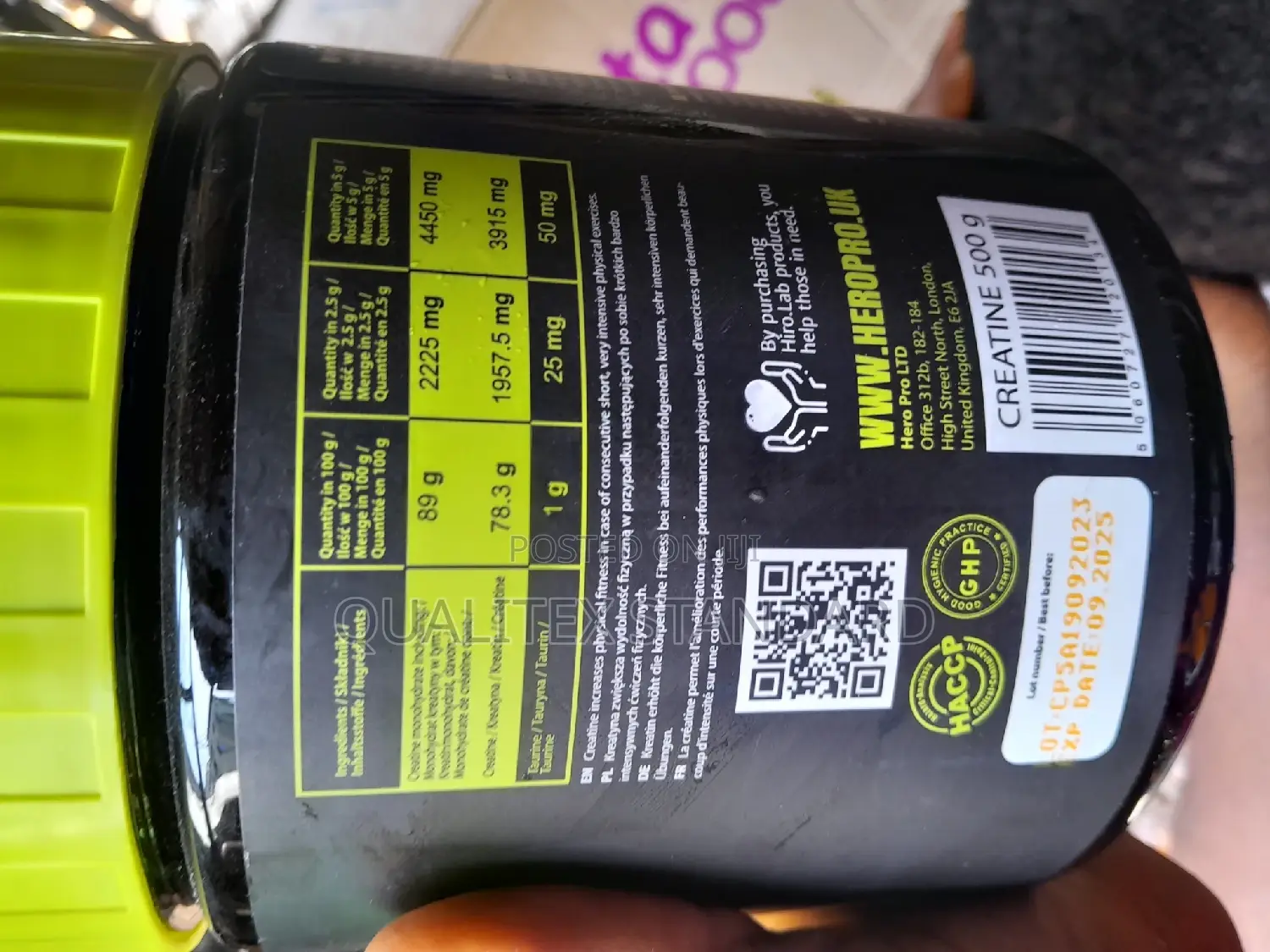 Original Creatine Powder 500g