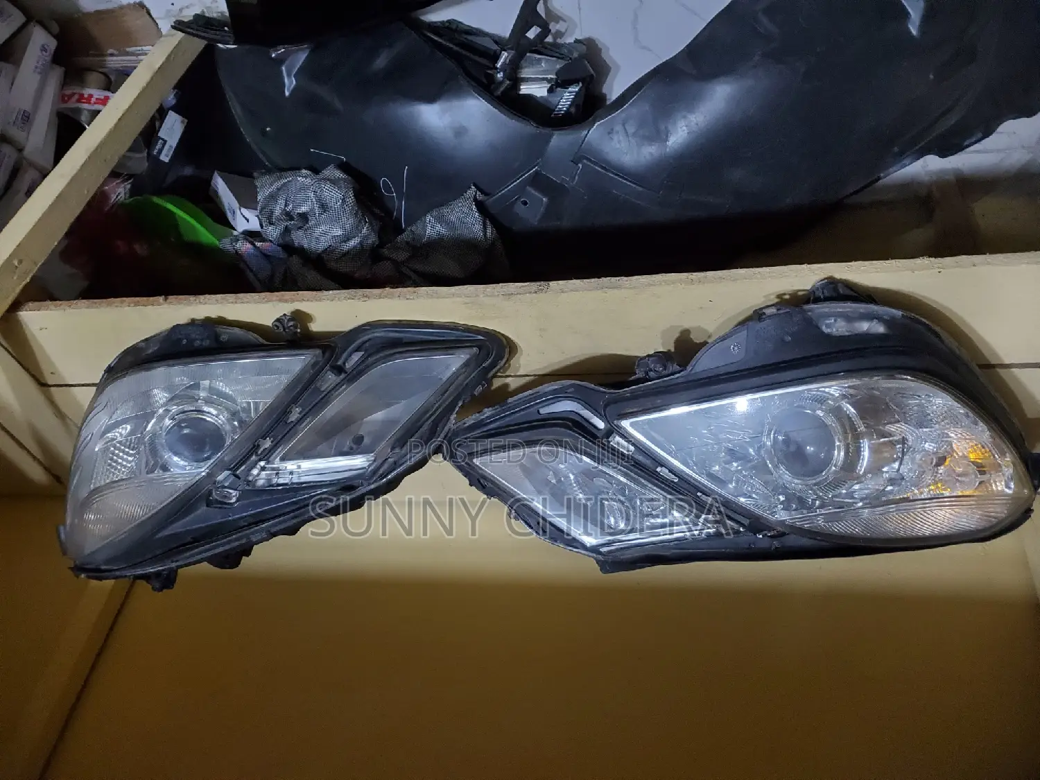 E350 2010 Head Lights Set Tokubo Extra Clean