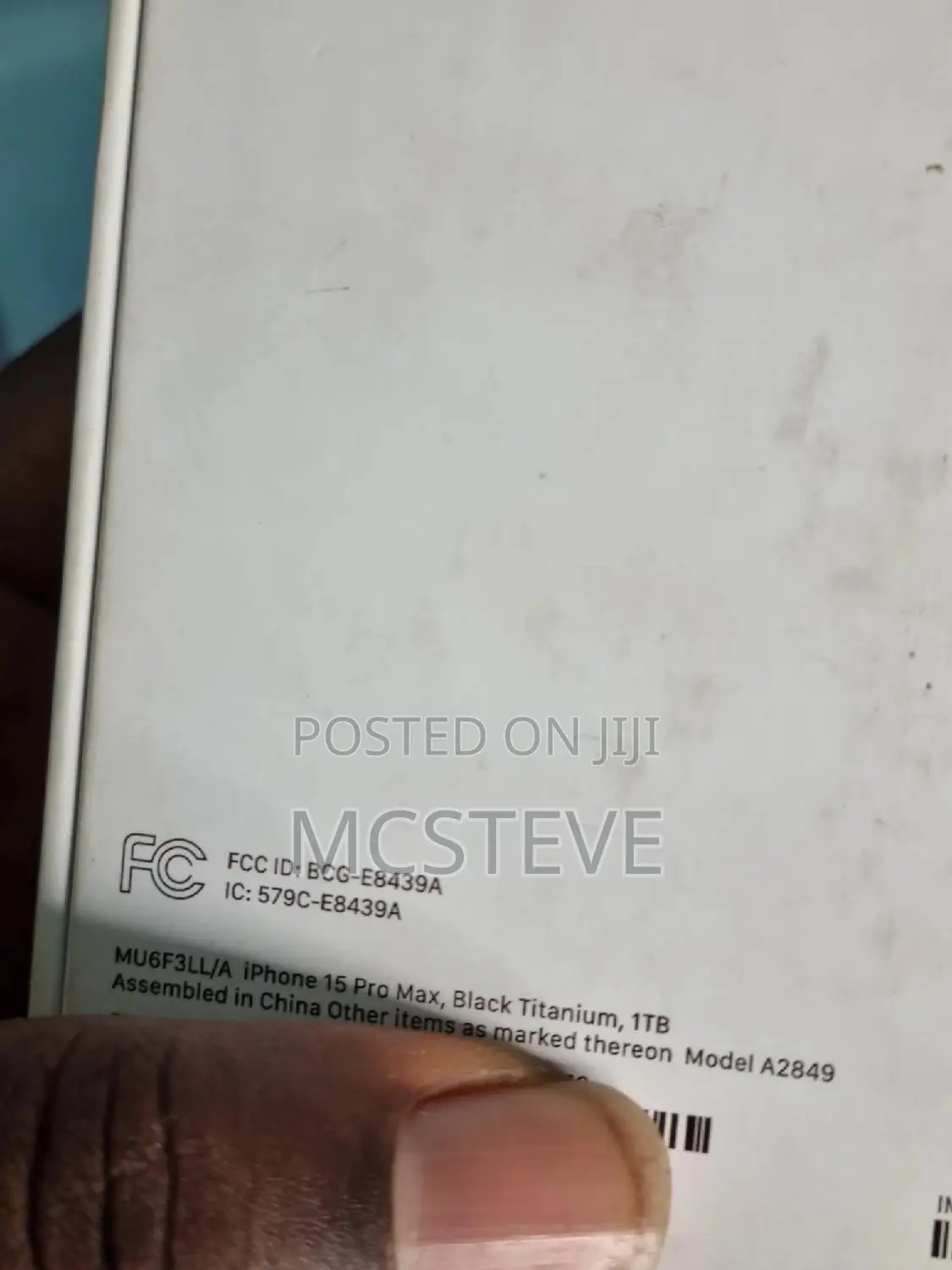 New Apple iPhone 15 Pro Max 1 TB Black