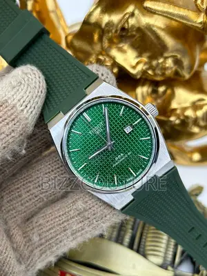 Original TISSOT GREEN Dail RUBBER STRAP Available in Store
