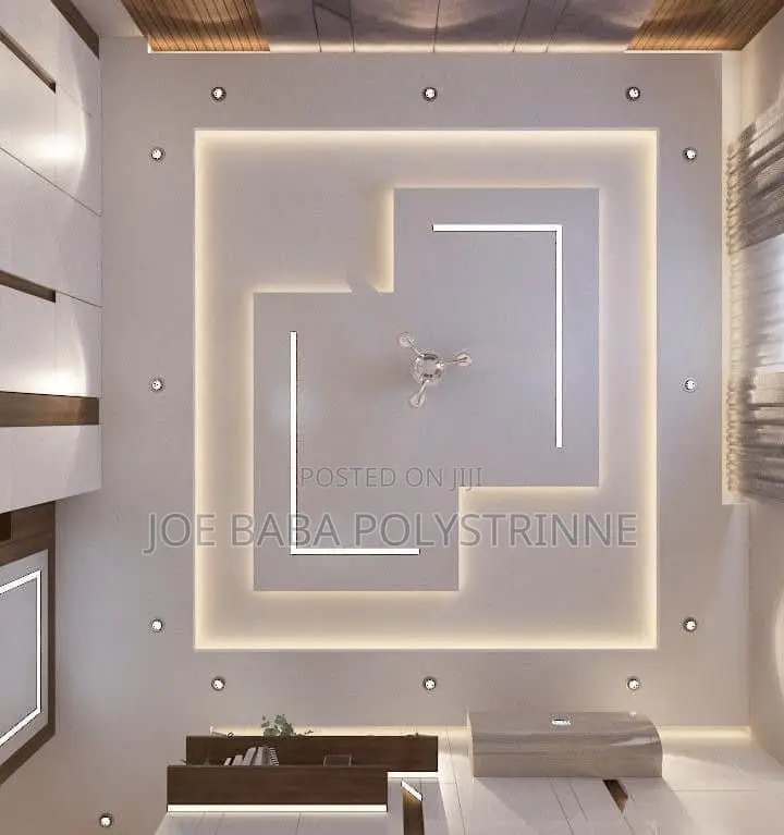 Polystyrene Celling Pop, Widow Wood, TV Wall