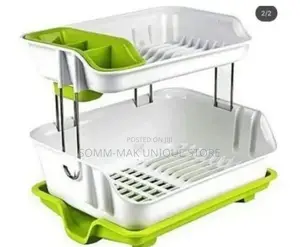 Plate Rack With Dish Drainage
