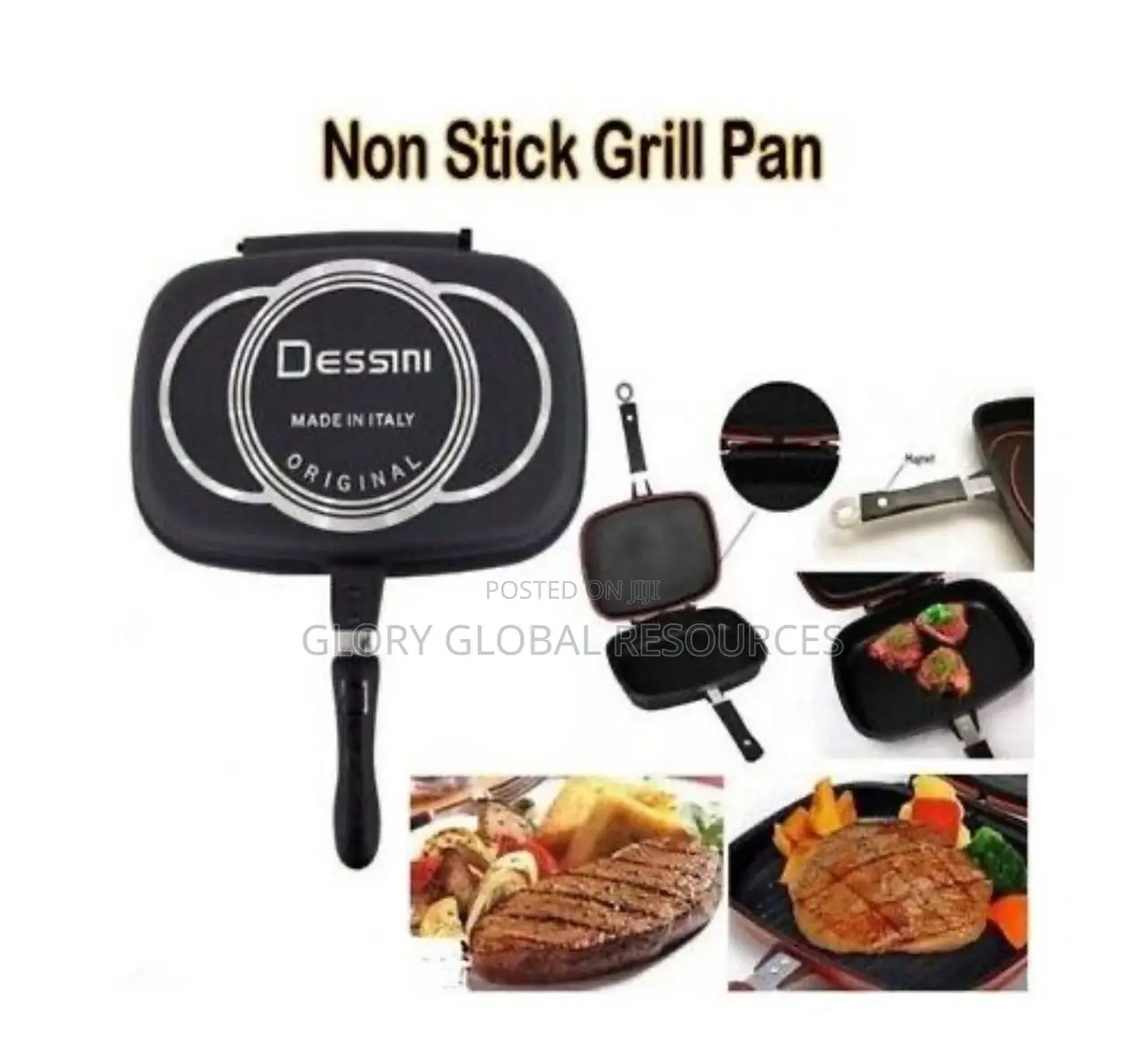 40cm (Family Size) Original Dessini Die Cast Non-Stick