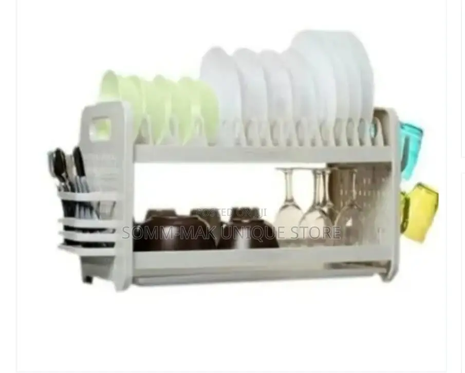 Qasa 2 Layer Plate Rack and Dish Drainer