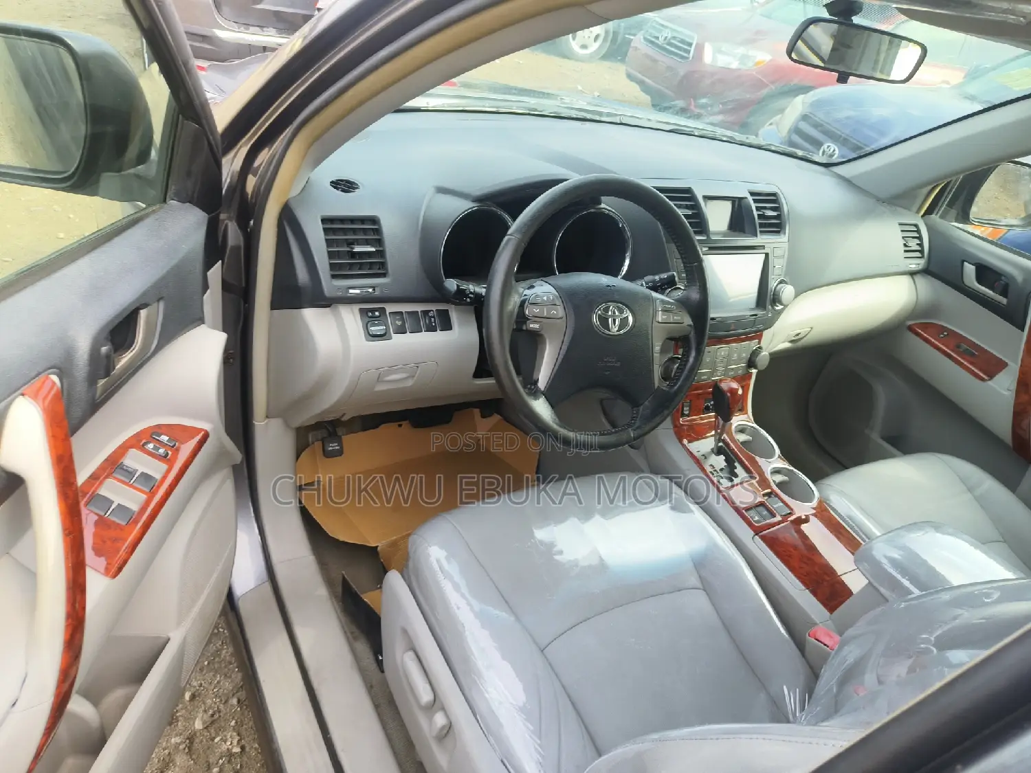Toyota Highlander Limited 2008 Gray