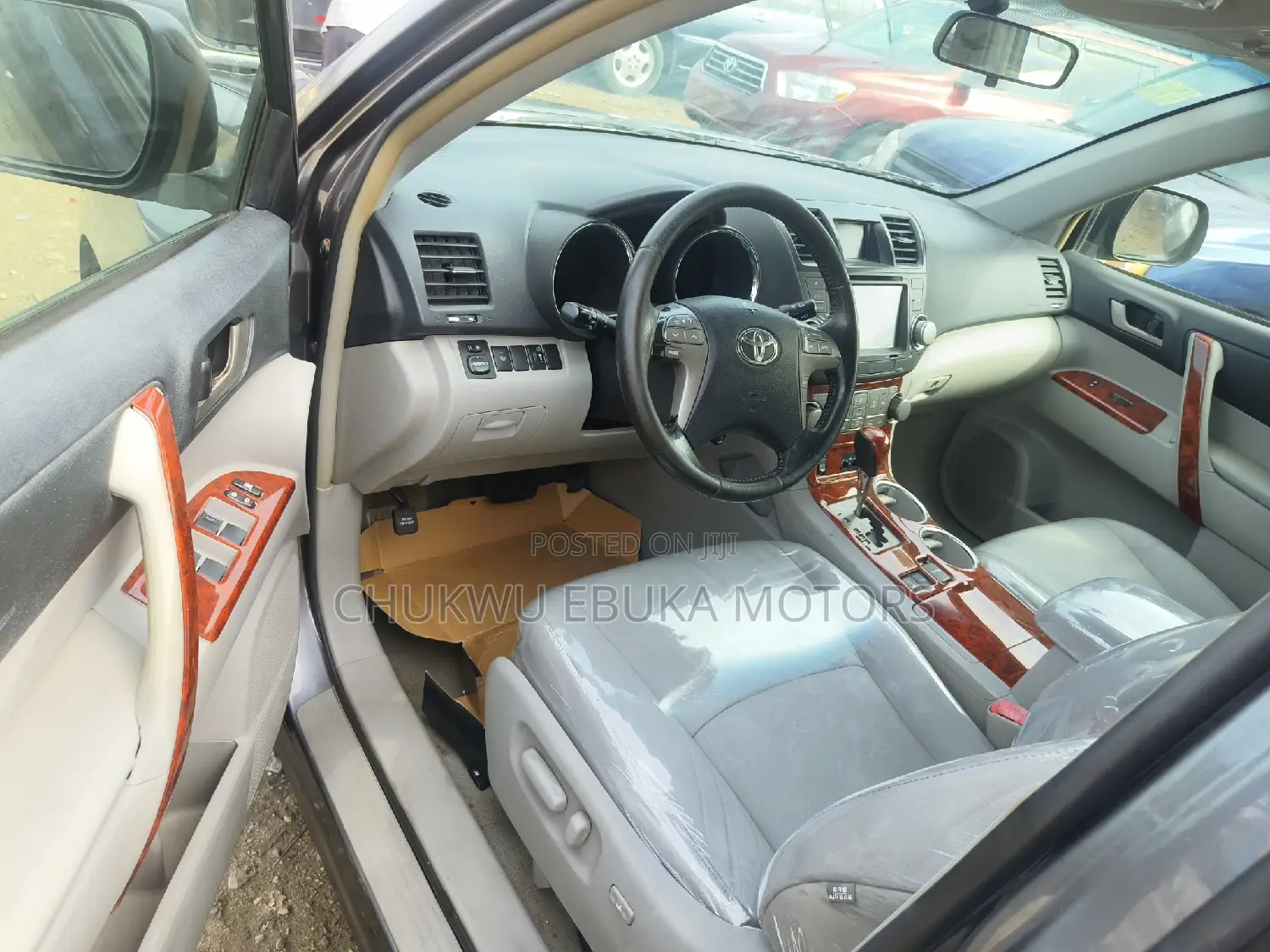 Toyota Highlander Limited 2008 Gray