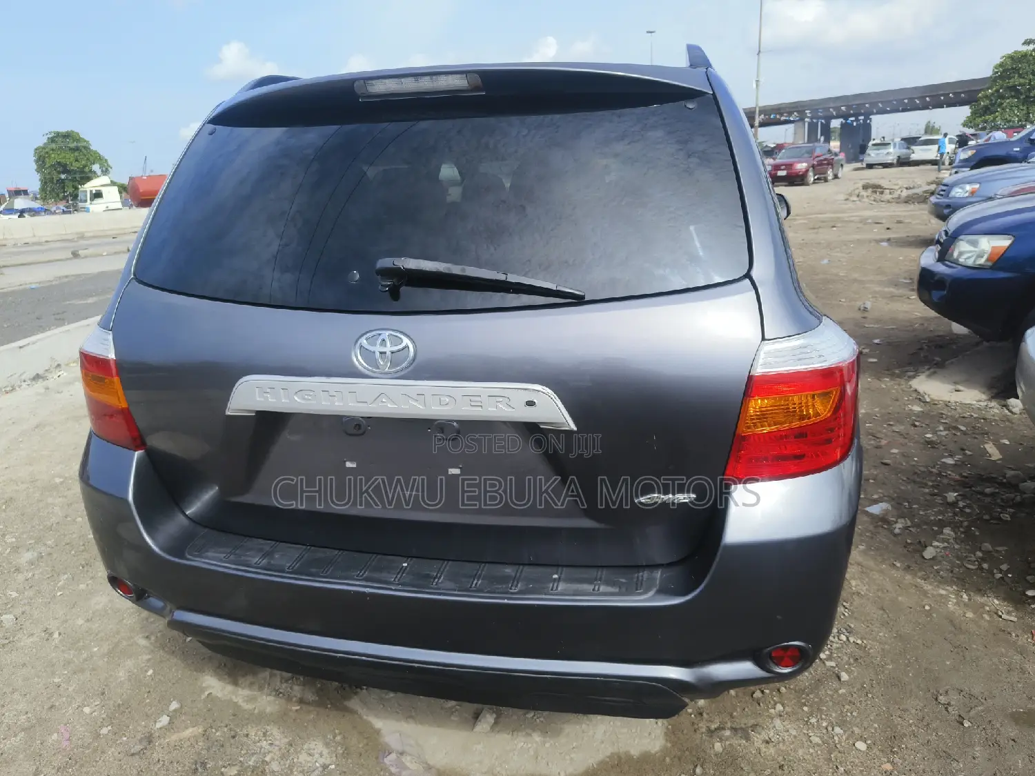 Toyota Highlander Limited 2008 Gray