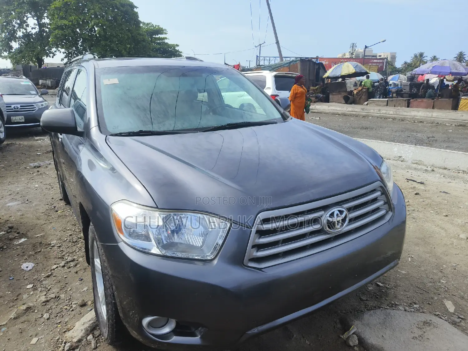 Toyota Highlander Limited 2008 Gray