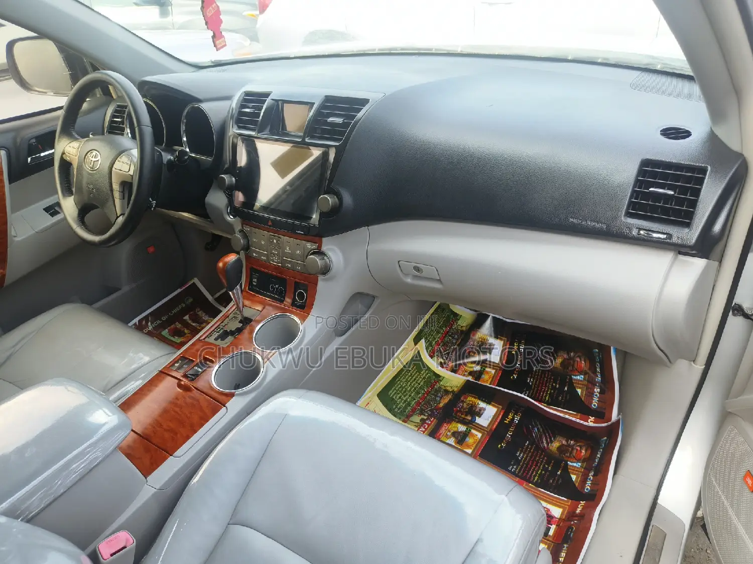 Toyota Highlander Limited 2008 Silver