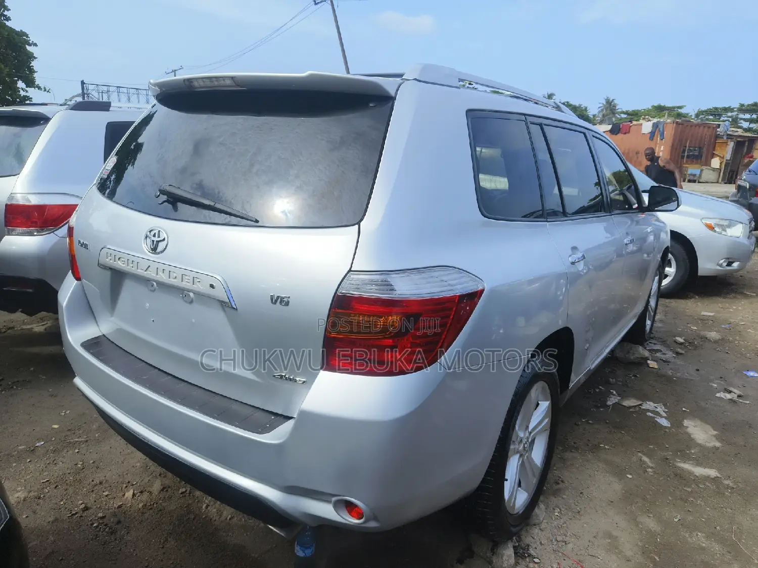 Toyota Highlander Limited 2008 Silver