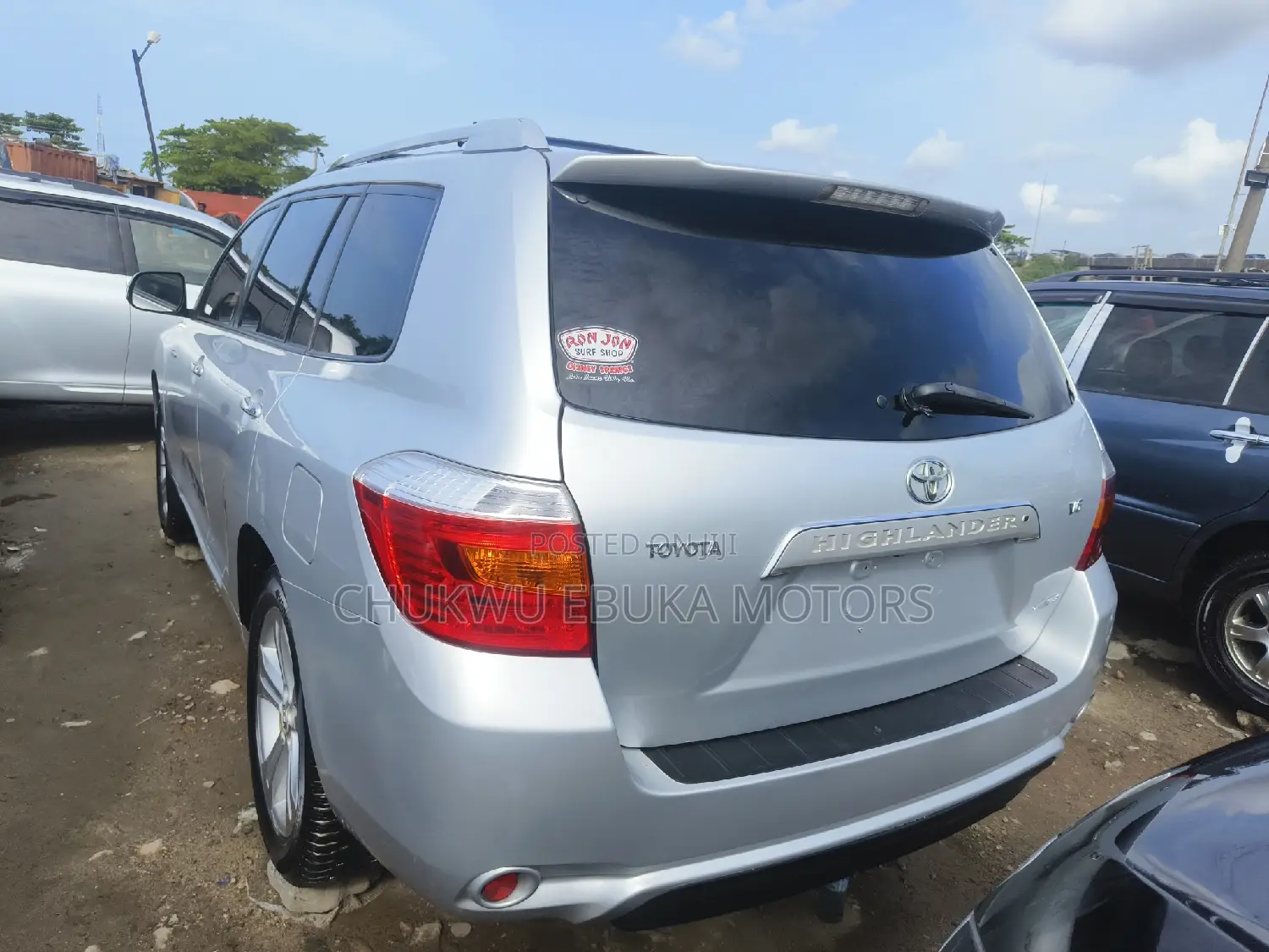 Toyota Highlander Limited 2008 Silver