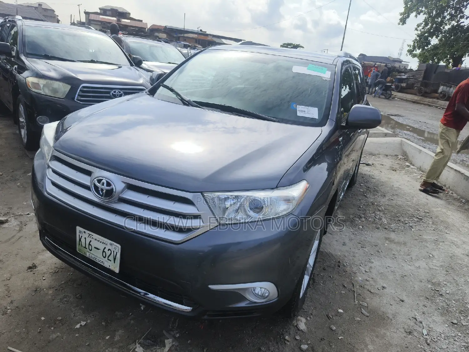 Toyota Highlander Limited 3.5l 4WD 2013 Gray