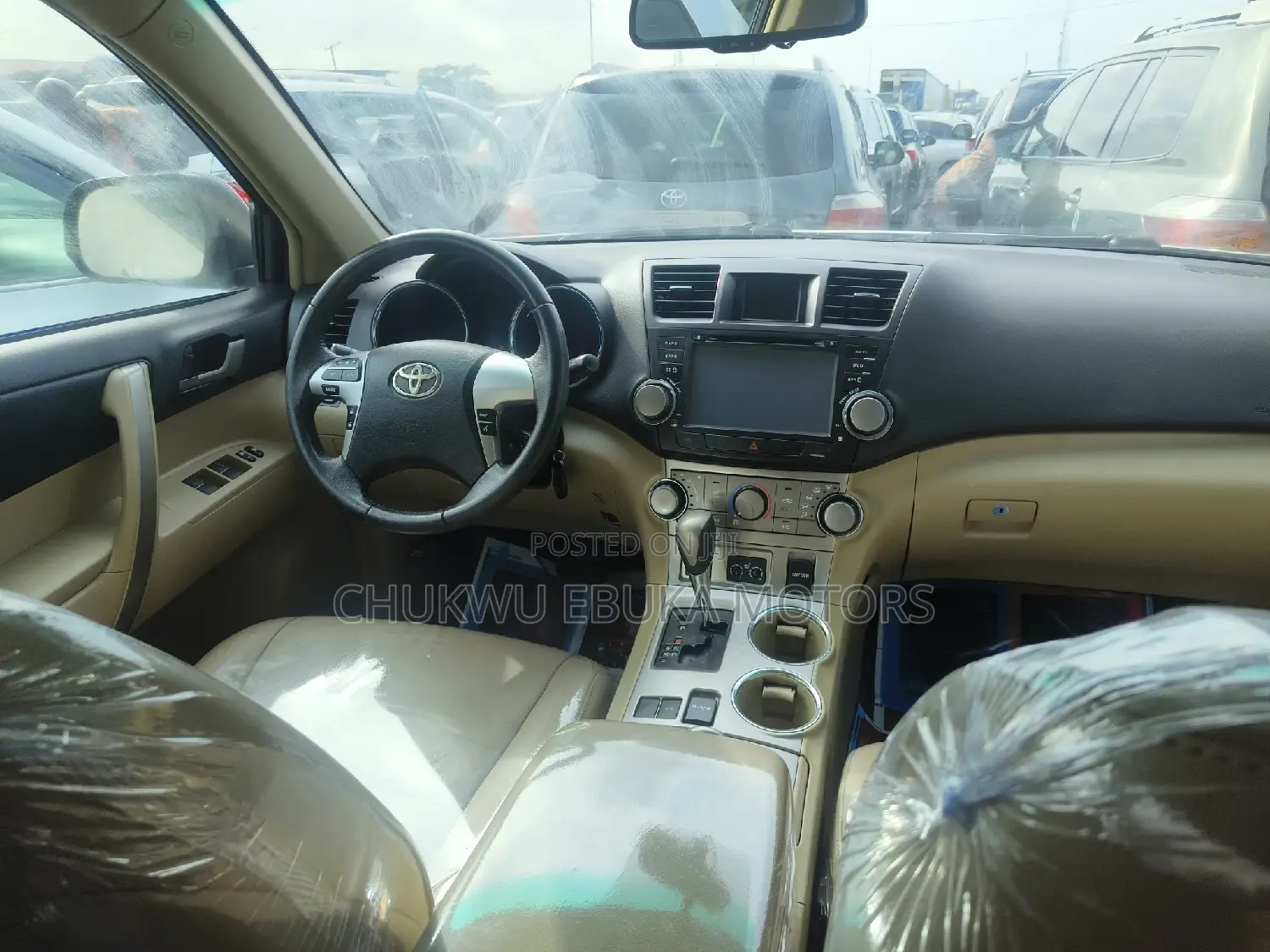 Toyota Highlander Limited 2012 White