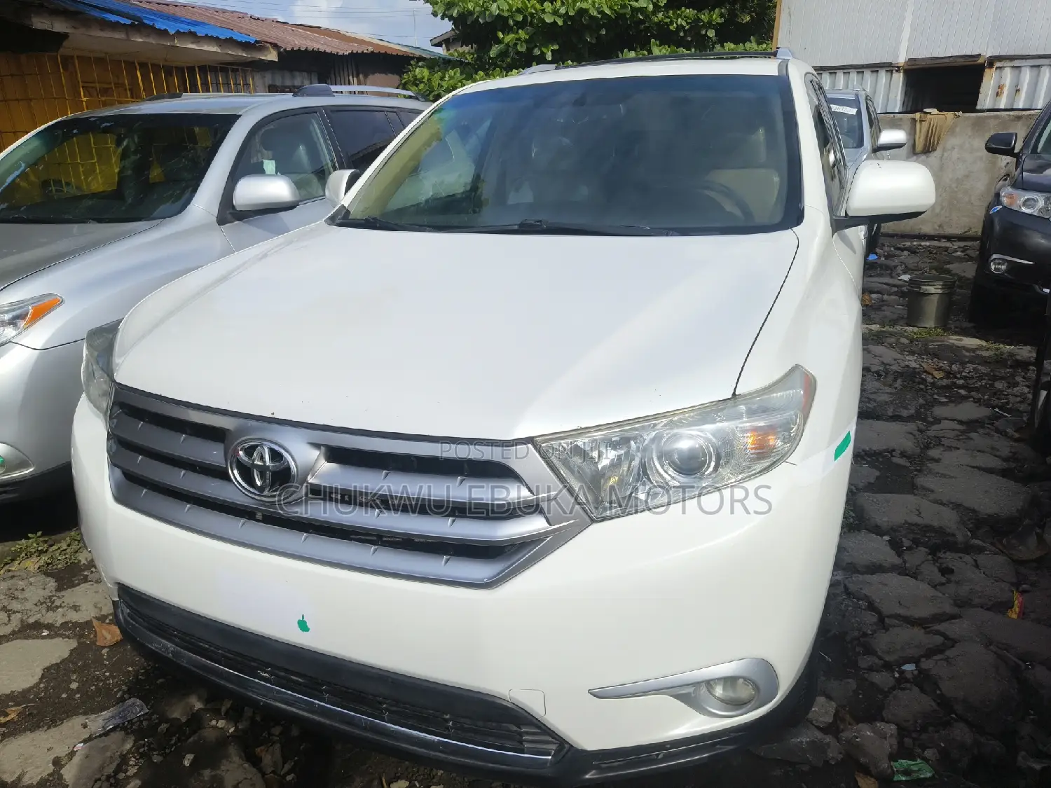 Toyota Highlander Limited 2012 White