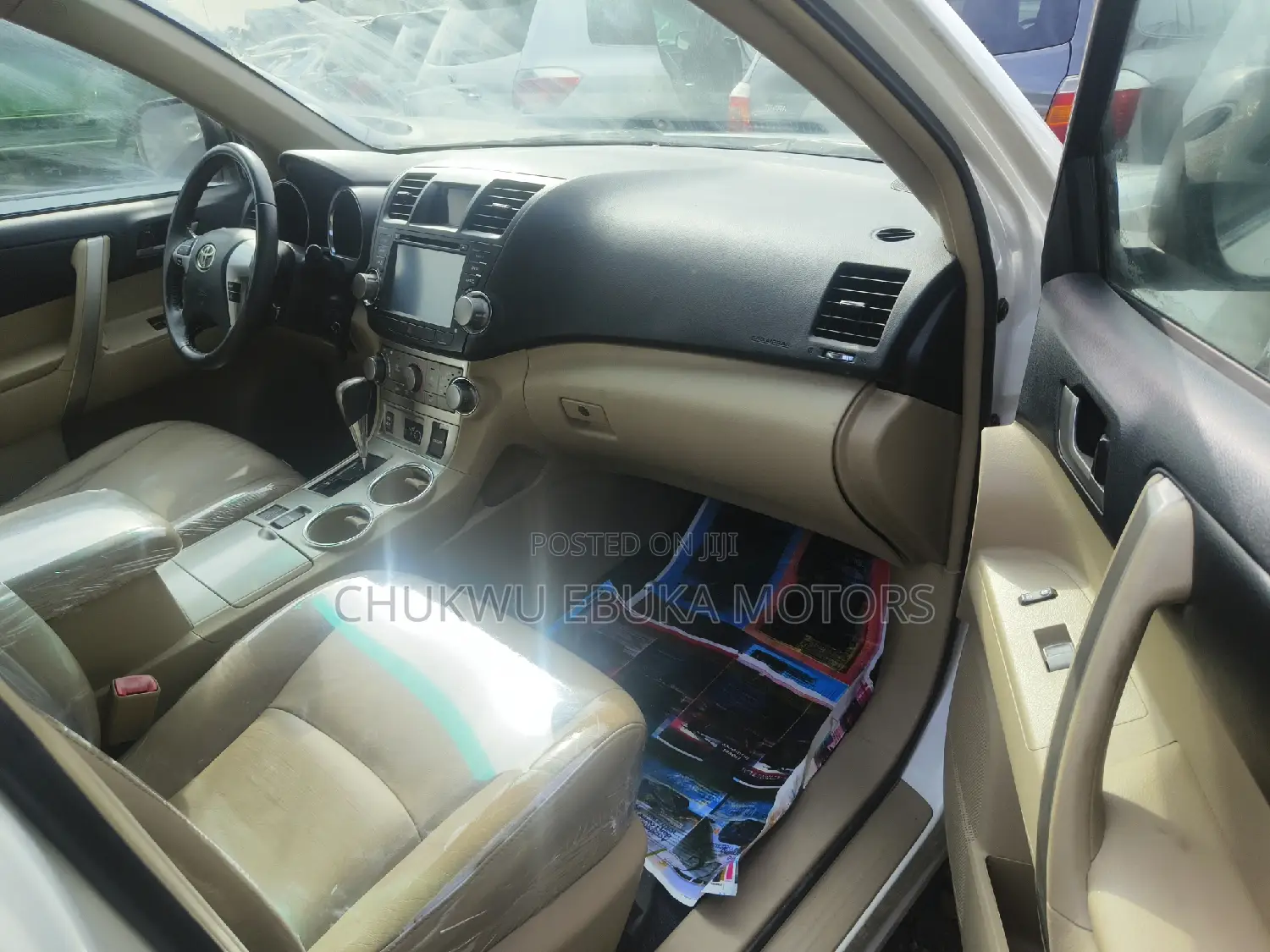 Toyota Highlander Limited 2012 White