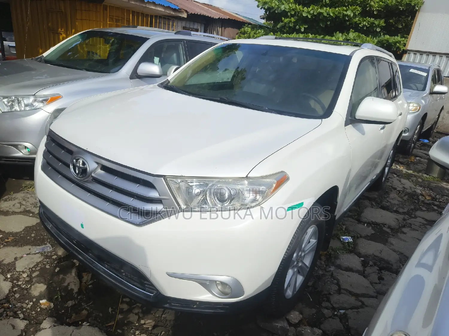 Toyota Highlander Limited 2012 White