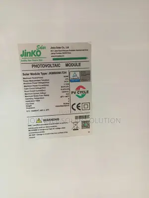 600w 120cell Jinko Solar Panel