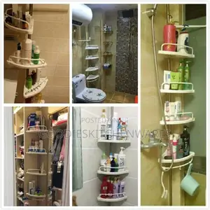 Bathroom Corner Shelf/ Rack