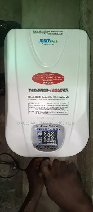 JORDY-ELE 10KVA Industrial Wall Mountable Stabilizer.